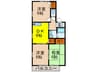 ＬｏｍａＬａｎｅUNO 3DKの間取り
