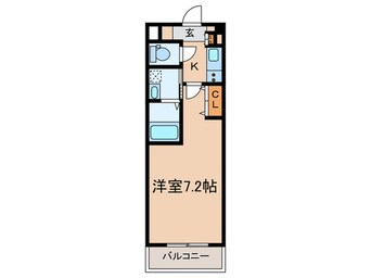 間取図 ヴェルステック南塚口