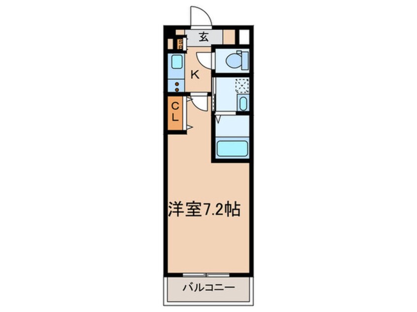 間取図 ヴェルステック南塚口