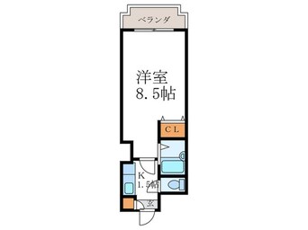 間取図 シティコアサーティ朱雀（102）