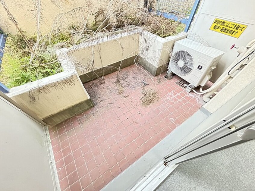 ベランダ・バルコニー シティコアサーティ朱雀（102）