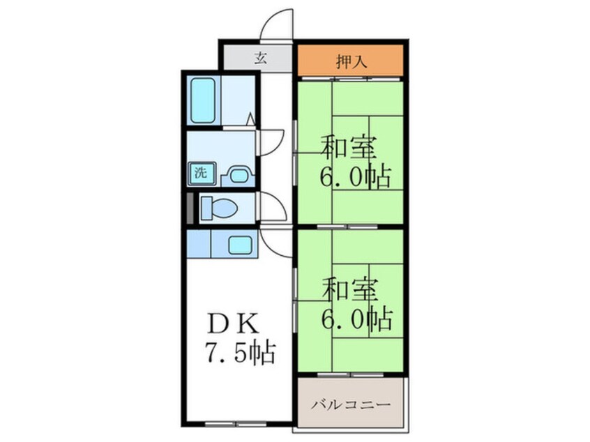 間取図 エスパシオ石田