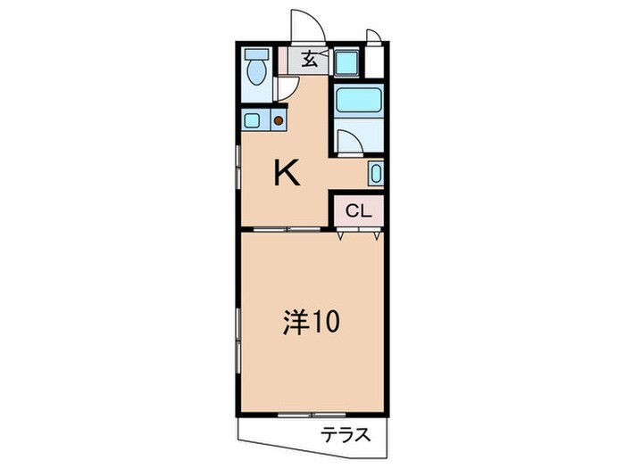 間取り図 ミズタハイツ