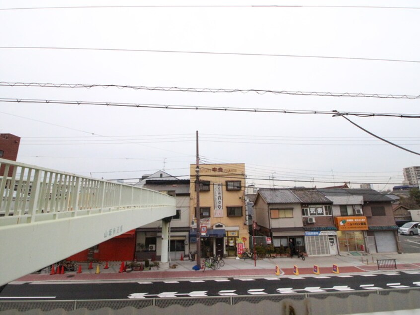 室内からの展望 グリーンコーポ山坂