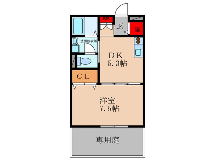 間取図 パルティ－ダ