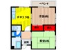 谷村マンション 2DKの間取り