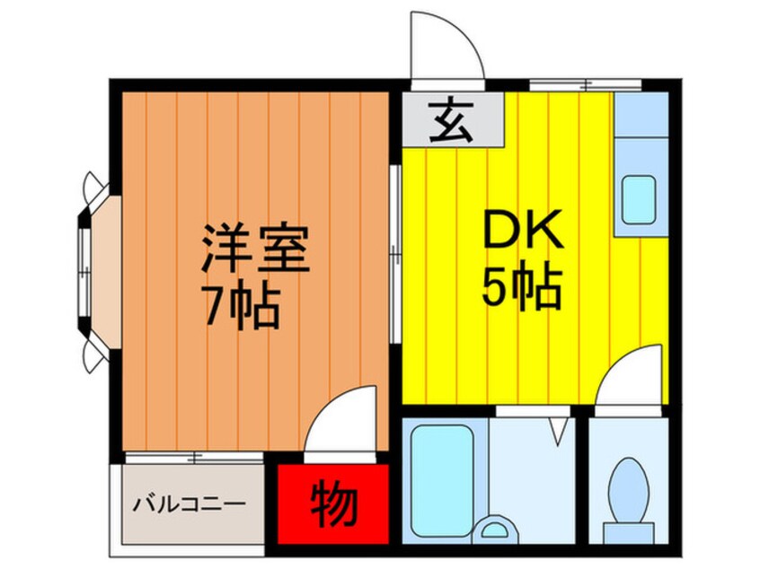 間取図 コトブキマンション