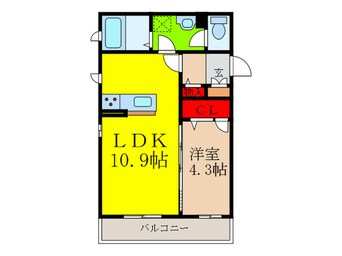 間取図 ベルブランシュ