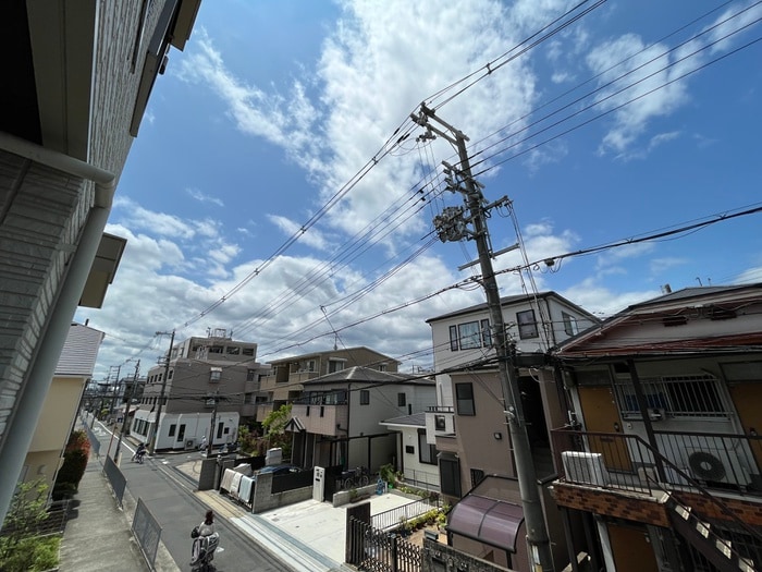 室内からの展望 ベルブランシュ
