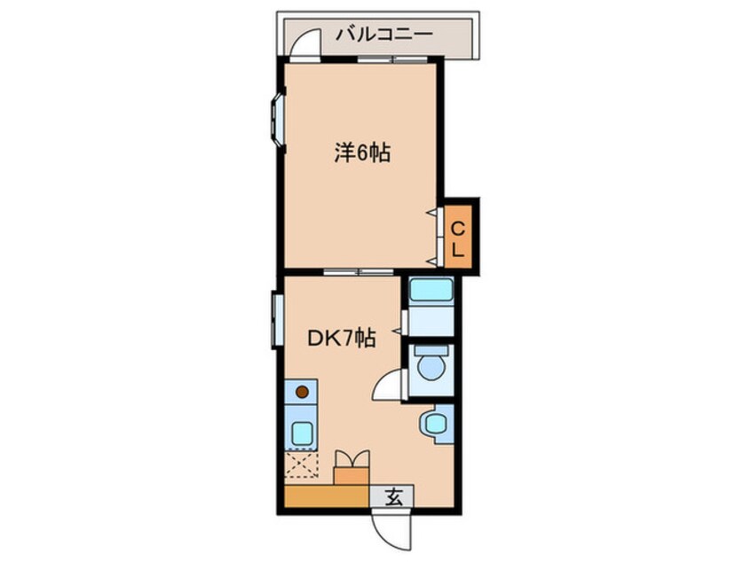 間取図 サンパレス２１垂水