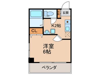 間取図 アリバ天王寺