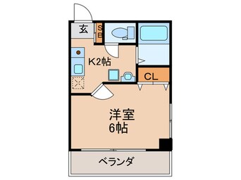 間取図 アリバ天王寺