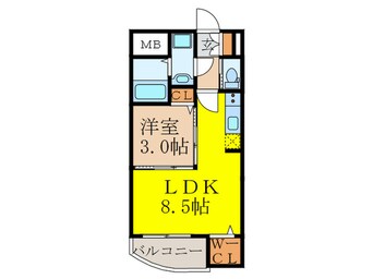 間取図 SEST新大阪