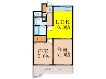 間取図 ヴェルドミール３５