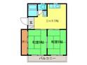 クレール東江端の間取図