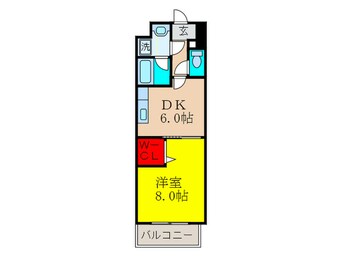 間取図 プレスティ－ジュ・アイ