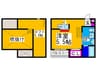 Ｍ＠萩原天神 1Kの間取り