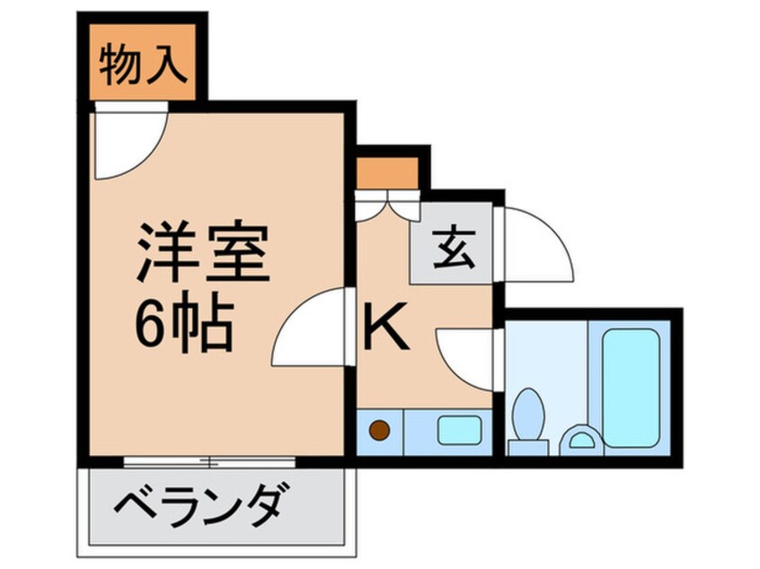 間取図 ﾌﾚｰｳﾞｧｰ２番館