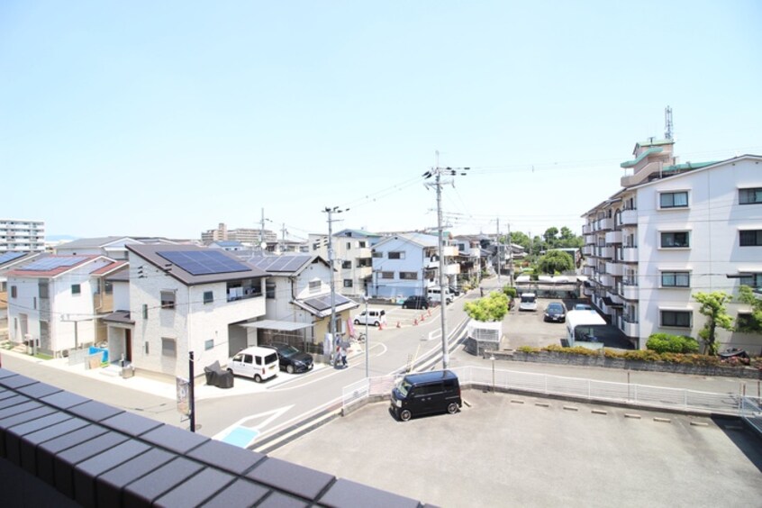 室内からの展望 フジイマンション