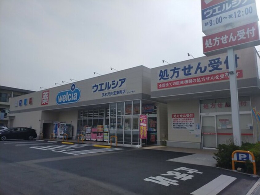 ウエルシア(ドラッグストア)まで560m フジイマンション