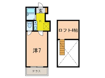 間取図 サンシャイン高丸