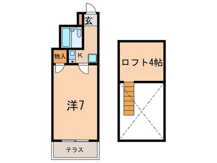 間取り図 サンシャイン高丸
