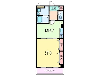 間取図 Ｈｉｌｌｓ岡本