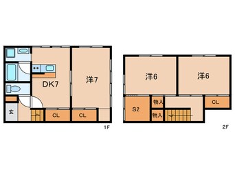 間取図 石在町貸戸建