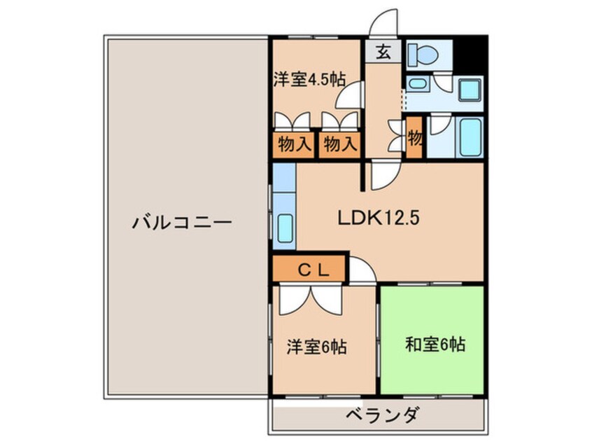 間取図 ハイツ川口