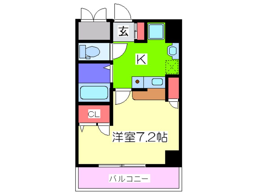 間取図 プレアデス烏ヶ辻