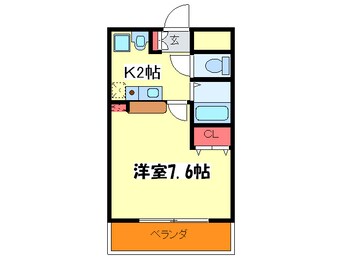 間取図 プレアデス烏ヶ辻