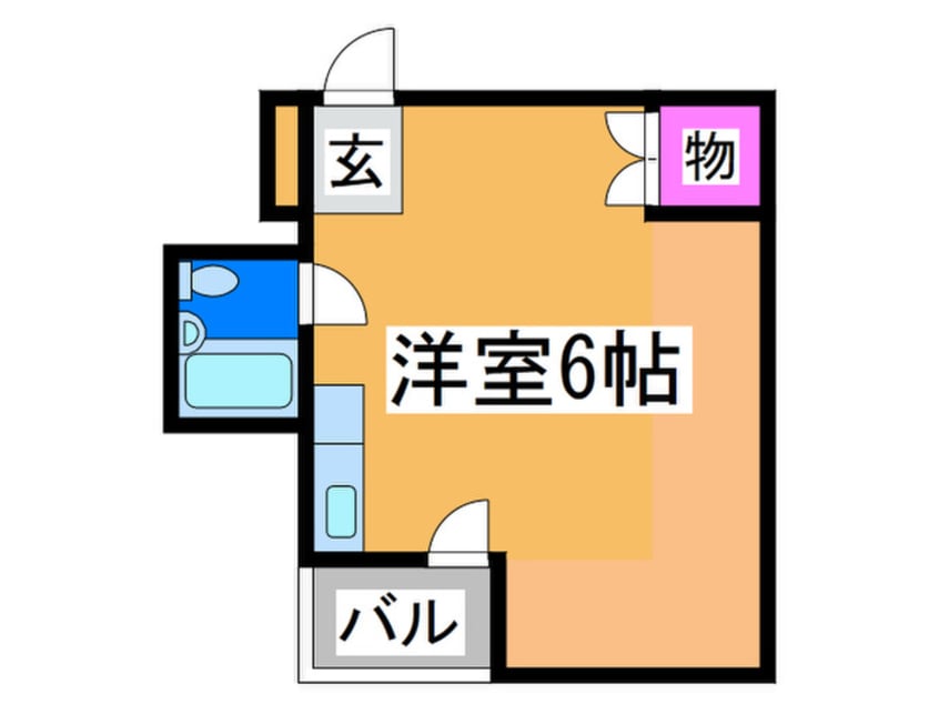 間取図 プレアール山之内Ⅱ