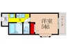メイユ－ル石橋 1Kの間取り