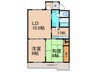 泉北城山台二丁３街区２６号棟 2LDKの間取り