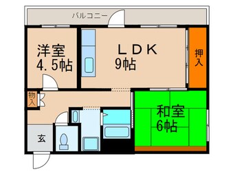 間取図 アレイコート