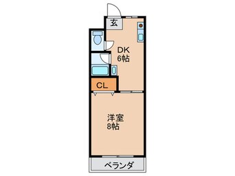 間取図 リバーサイドいづみ