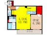 Maison de serenite 1LDKの間取り