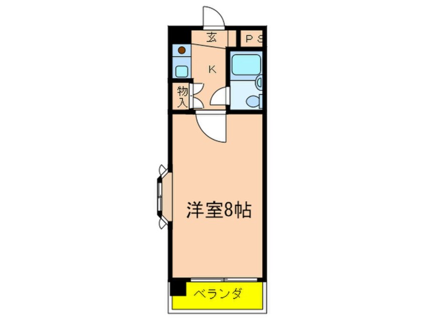 間取図 パレユニオン鶴ケ丘