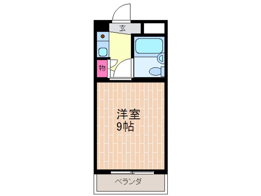 間取図 パレユニオン鶴ケ丘