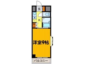 間取図 アベニュ－リップル長田