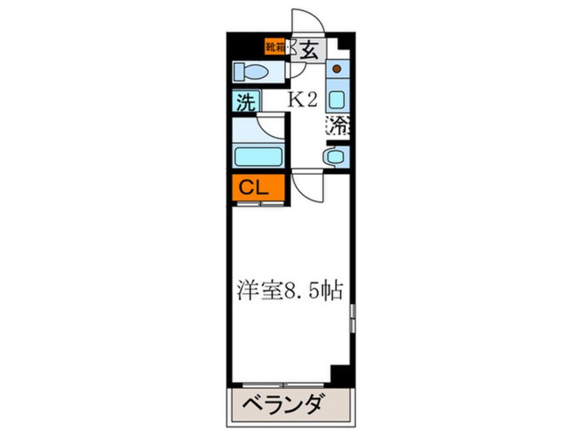 間取図 グラナ－ト