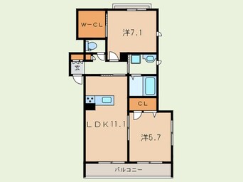 間取図 アイテラス本山