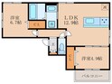アイメゾン誓願寺の間取図