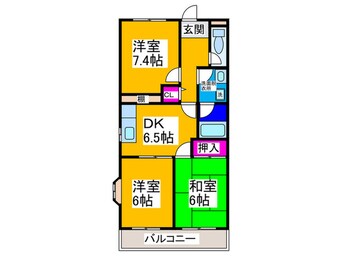 間取図 ローズガーデン