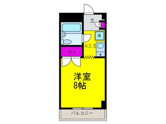 間取図 アビヨンＫＡＢ　１