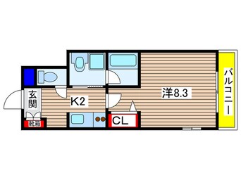 間取図 ラプロ藤ノ木