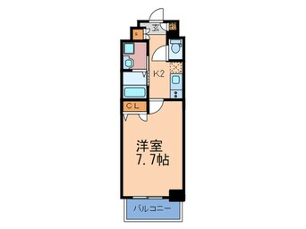 間取図 La Douceur梅田East