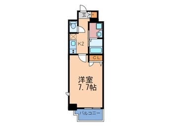 間取図 La Douceur梅田East