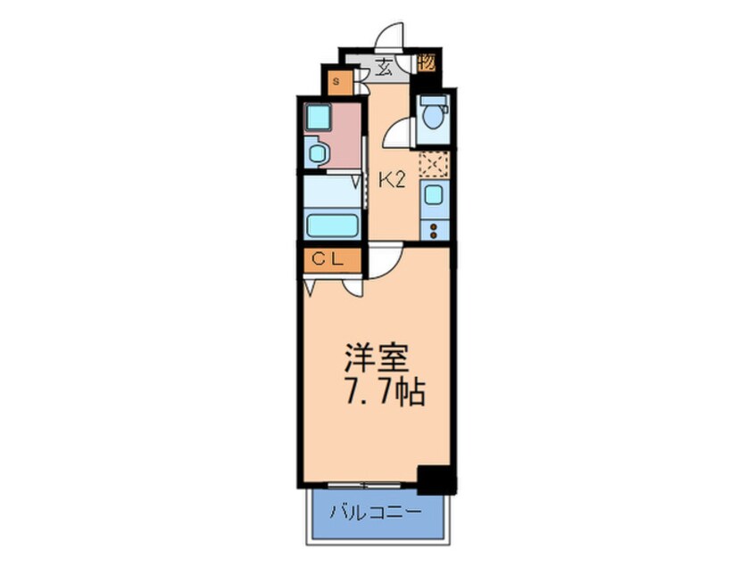 間取図 La Douceur梅田East