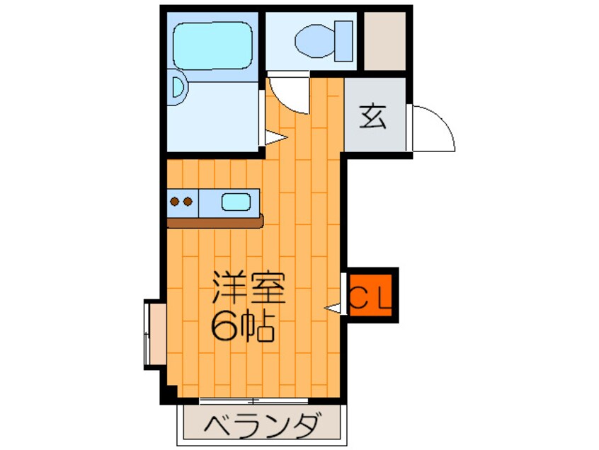 間取図 アスリートコート